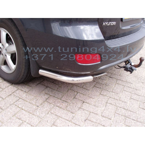 Rear Bumper Corner Protection Bars, guards HYUNDAI SANTA-FE (2001-2006) _ car / accessories